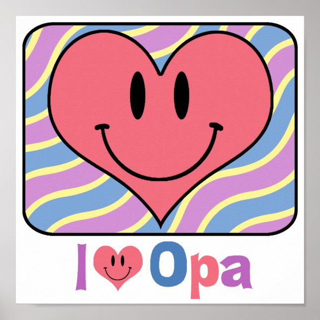 Pôster Eu Adoro Opa (Frente)