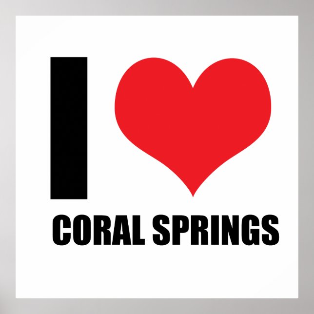 Poster Eu adoro Primaveras de Coral (Frente)
