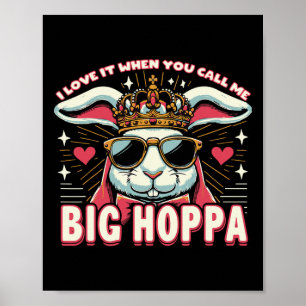 Poster Eu Adoro Quando Você Me Chama de Grande Hoppa Coel