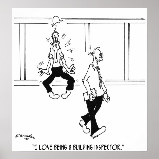 Pôster Eu adoro ser inspetor de prédio (Frente)