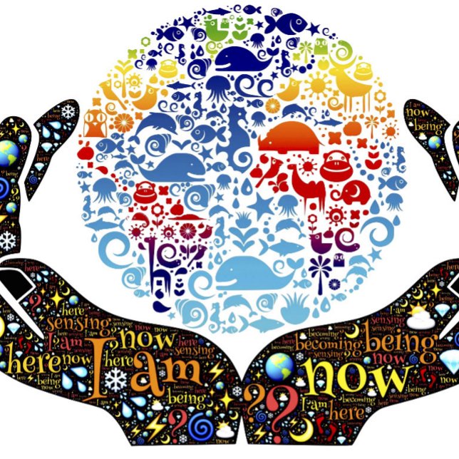 Poster Eu Agora Sou Uma Arte De Palavras Inspiradora (Criador carregado)