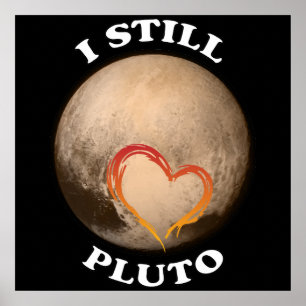 Poster "Eu ainda amo Pluto "