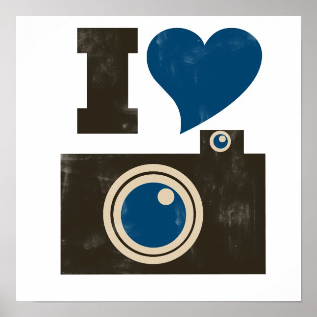 Poster Eu amo a câmera (Frente)