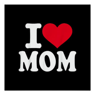 Pôster Eu Amo a Mamãe