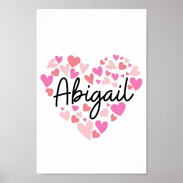 Poster Eu amo Abigail (Frente)
