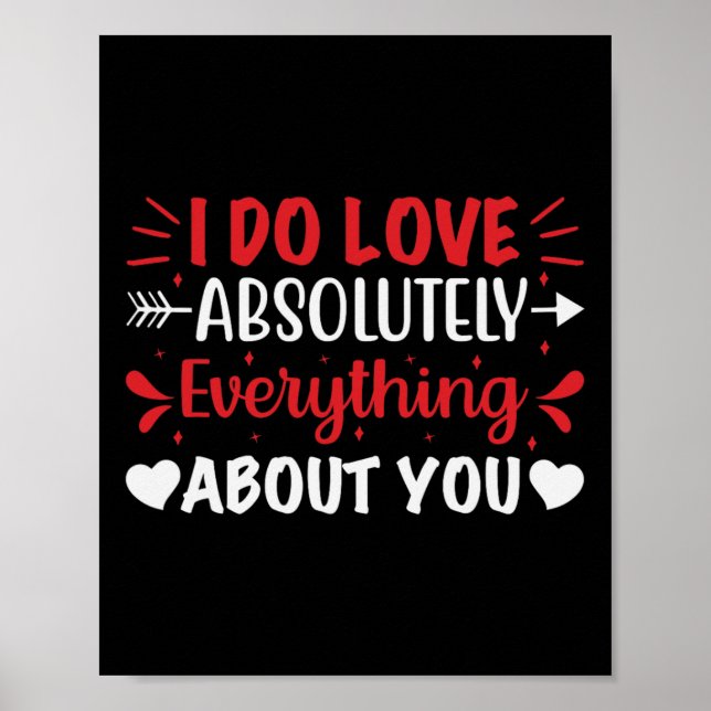 Poster Eu Amo Absolutamente Tudo em Você (Frente)