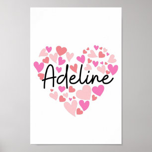 Poster Eu amo Adeline