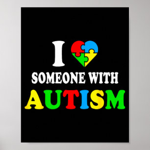 Poster Eu amo alguém com meninos meninos conscientização