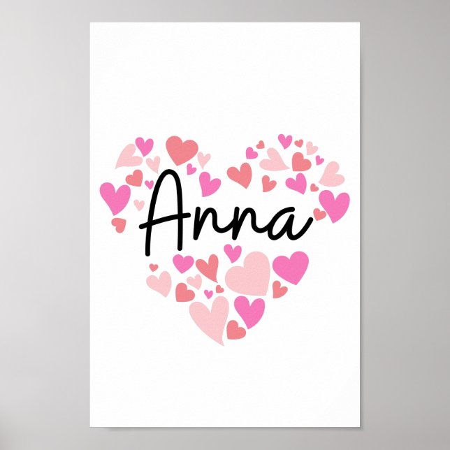 Poster Eu amo Anna (Frente)