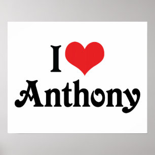 Pôster Eu Amo Anthony