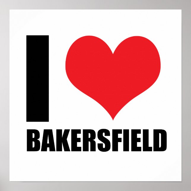 Poster Eu amo Bakersfield (Frente)