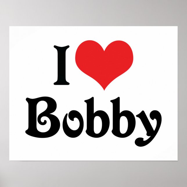 Pôster Eu Amo Bobby (Frente)