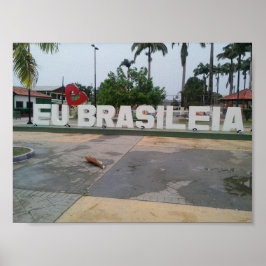 Pôster Eu amo Brasileia