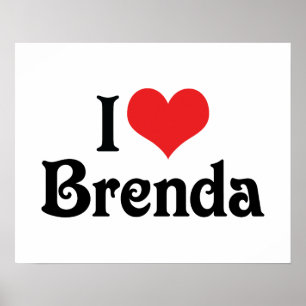 Pôster Eu amo Brenda