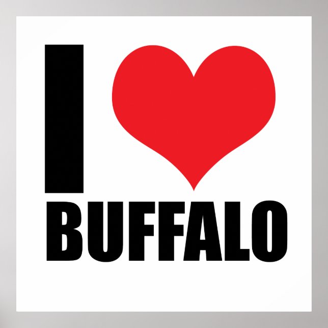 Poster Eu amo Buffalo (Frente)