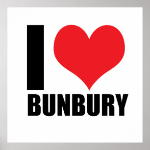 Poster Eu amo Bunbury