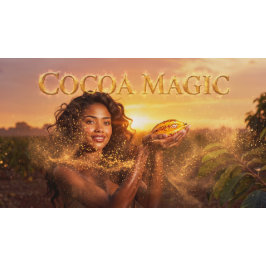 POSTER EU AMO CACAU