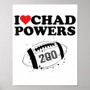 Poster Eu amo Chad Powers 200 Futebol Americano Infiltrad