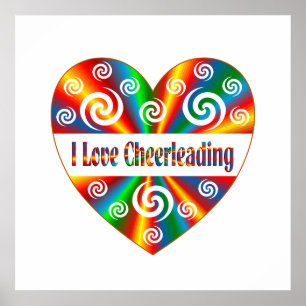 Pôster Eu amo Cheerleading