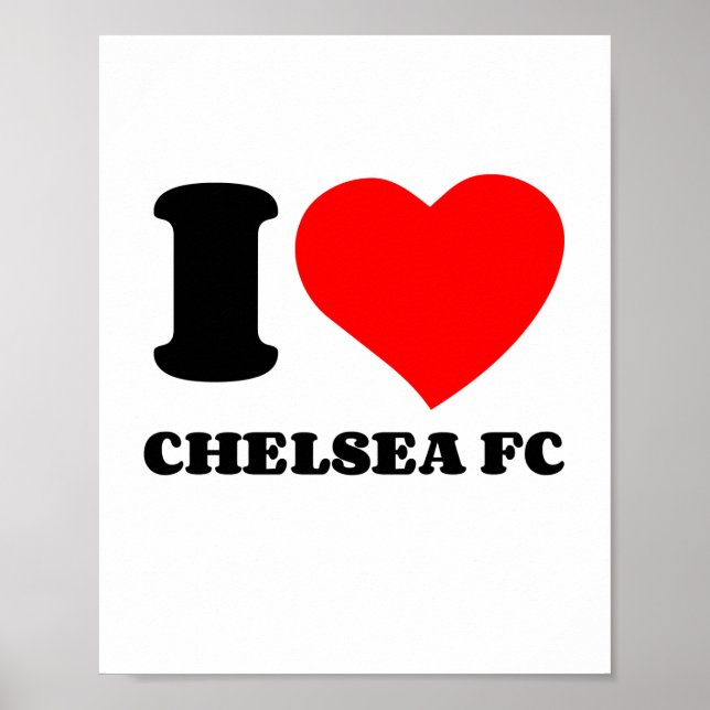 POSTER EU AMO CHELSEA FC (Frente)