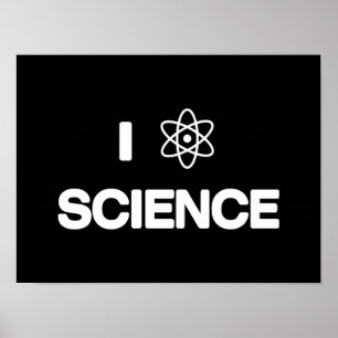 Poster Eu Amo Ciência
