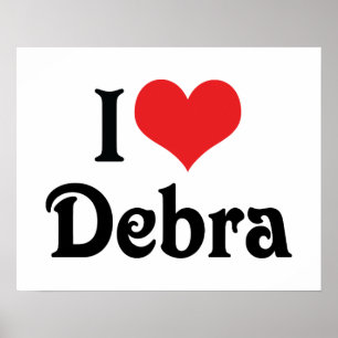 Poster Eu Amo Debra
