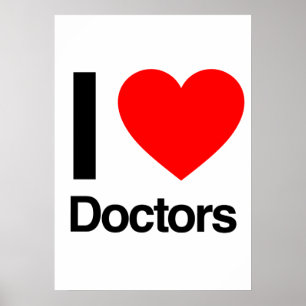 Poster eu amo doutores