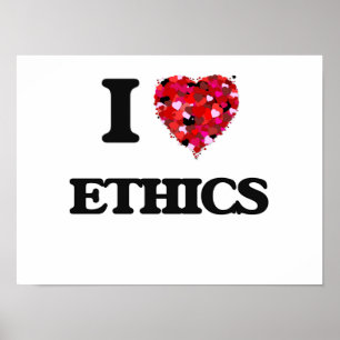 Poster Eu amo ÉTICAS