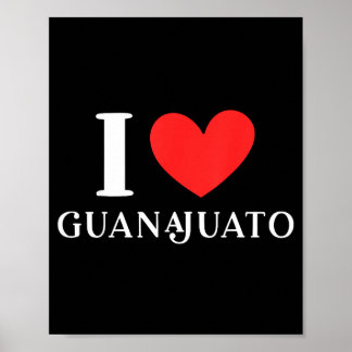 Poster Eu Amo Férias no Guanajuato México