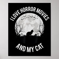 Eu Amo Filmes de Terror E Meu Gato