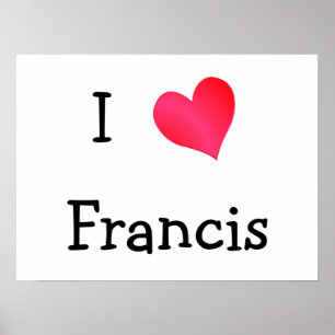Poster Eu Amo Francis