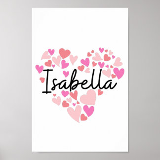 Poster Eu amo Isabella