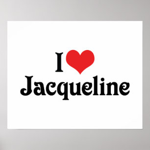 Pôster Eu Amo Jacqueline