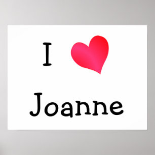 Poster Eu Amo Joanne