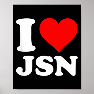 Poster Eu amo jsn