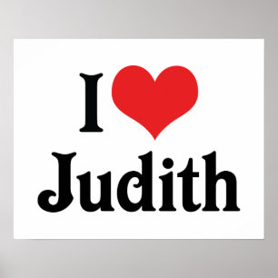 Pôster Eu amo Judith