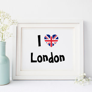 Pôster Eu amo Londres