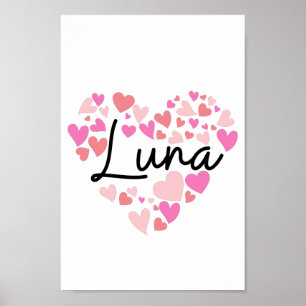 Poster Eu amo Luna