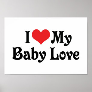 Poster Eu Amo Meu Amorzinho
