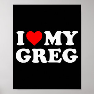 Poster Eu Amo Meu Greg