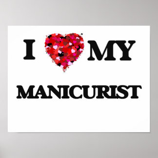 Poster Eu amo meu manicurista