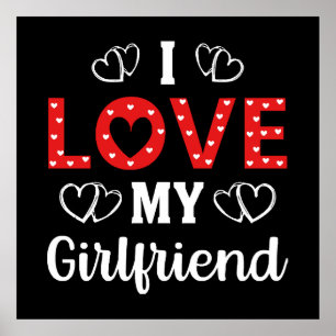Poster Eu Amo Meu Namorada