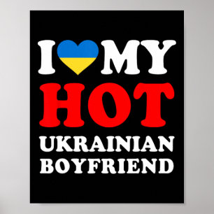 Poster Eu Amo Meu Namorado Ucraniano Gostoso Piada Namora