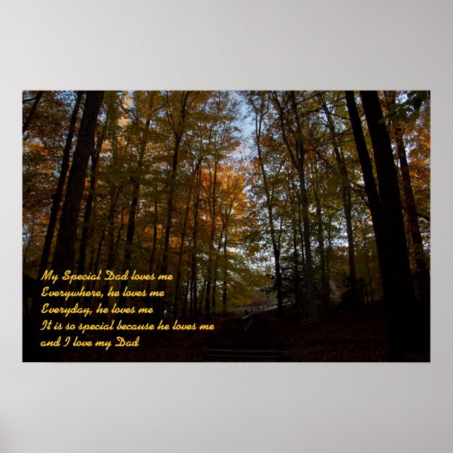 Pôster Eu amo meu Pai (Frente)