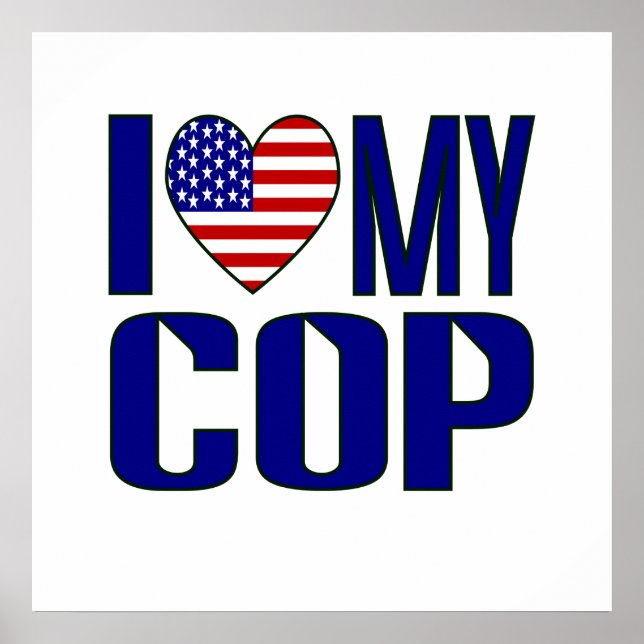 Pôster Eu Amo Meu Policial (Frente)