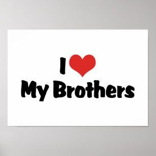 Poster Eu Amo Meus Irmãos