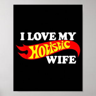 Poster Eu Amo Minha Esposa Holística