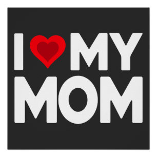 Pôster Eu amo minha mãe