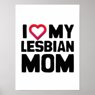 POSTER EU AMO MINHA MÃE LESBIANA
