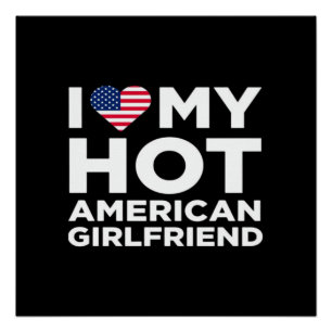 Pôster Eu Amo Minha Namorada Americana Sensual
